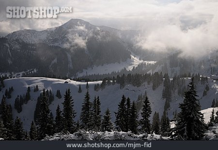 
                Winter, Berglandschaft, Wallberg                   