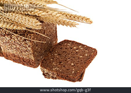 
                Brot, Vollkornbrot, Getreideähre                   
