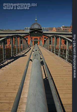 
                Brücke, Fischauktionshalle, Hamburg-altona                   