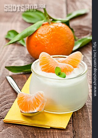 
                Dessert, Fruchtjoghurt, Mandarinenjoghurt                   