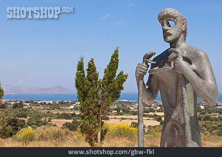 
                Statue, Asklepios                   
