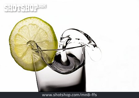 
                Erfrischung, Wasserglas                   