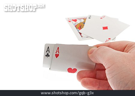 
                Glücksspiel, Ass, Pokerspiel                   