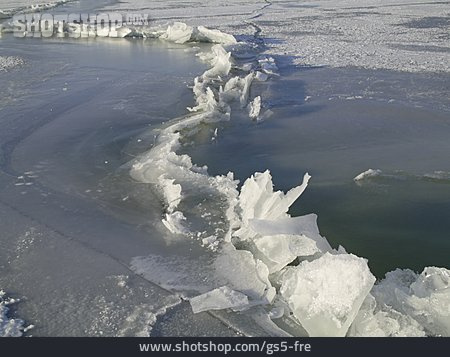 
                Zugefroren, Eisscholle, Eisfläche                   