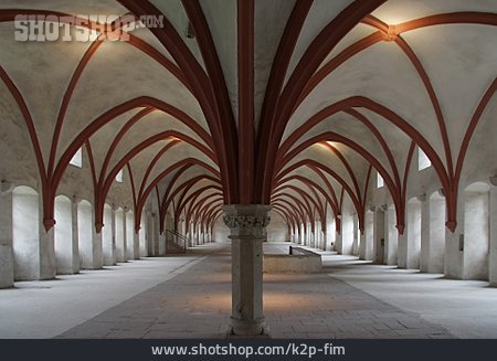 
                Kloster, Kloster Eberbach, Schlafraum                   