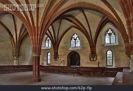 
                Kloster, Gewölbe, Kloster Eberbach                   