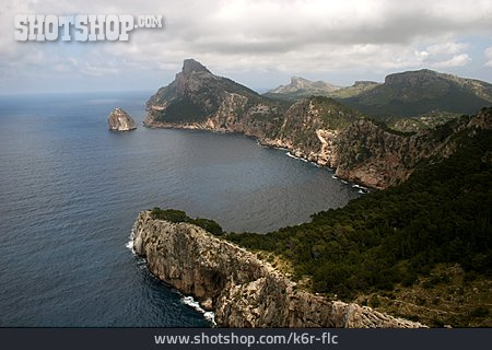 
                Mallorca, Serra De Tramuntana, Cap Formentor                   