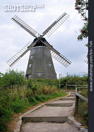 
                Windmühle, Erdholländermühle, Holländerwindmühle                   