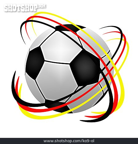 
                Fußball, Deutschland, Nationalfarben                   