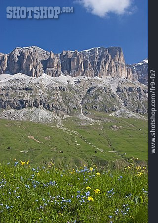 
                Berg, Dolomiten, Sella                   