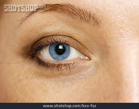 
                Blaue Augen, Frauenauge                   