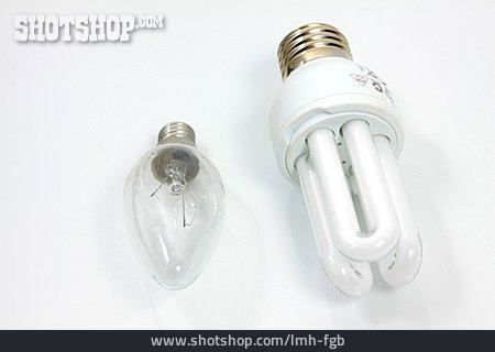 
                Glühbirne, Energiesparlampe                   