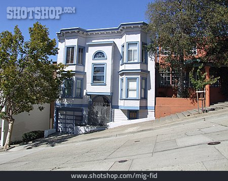 
                Wohnhaus, San Francisco, Kalifornien                   