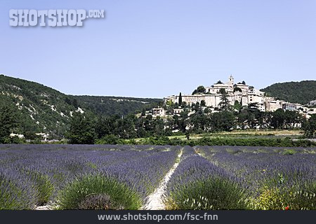 
                Frankreich, Provence, Simiane La Rotonde                   