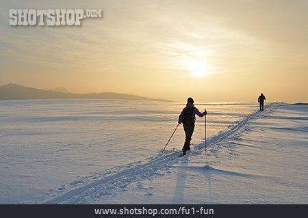 
                Skifahrer, Skilanglauf                   