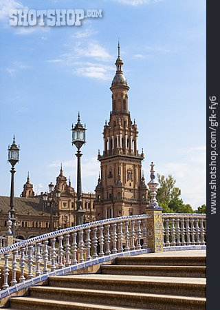 
                Sevilla, Plaza De Espana, Nordturm, Torre Norte                   