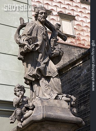 
                Heiligenstatue, St. Johannes Nepomuk                   