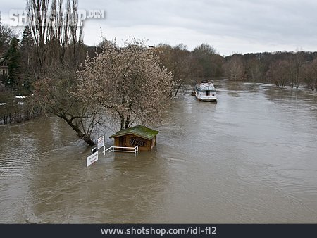 
                Fluss, überschwemmung, Hochwasser, Naturkatastrophe                   