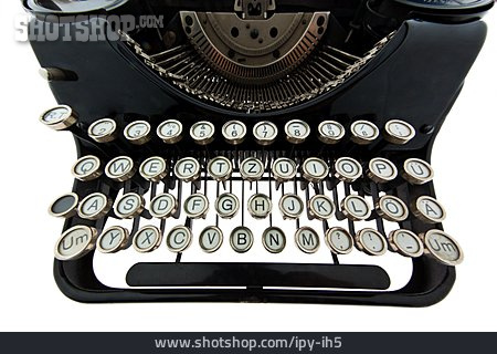 
                Retro, Historische Technik, Schreibmaschine                   