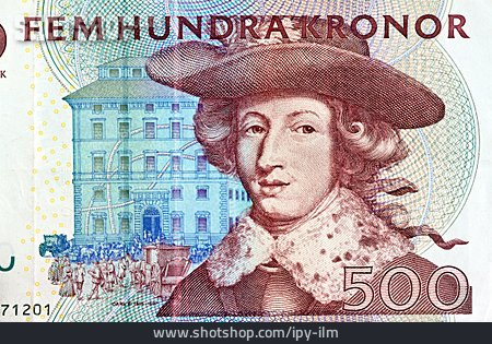 
                Geldschein, Banknote, Schwedische Kronen                   