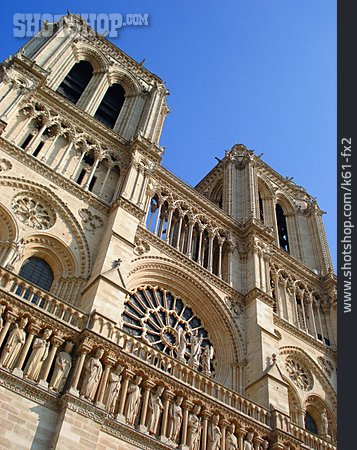 
                Wahrzeichen, Kathedrale, Paris, Nôtre Dame                   
