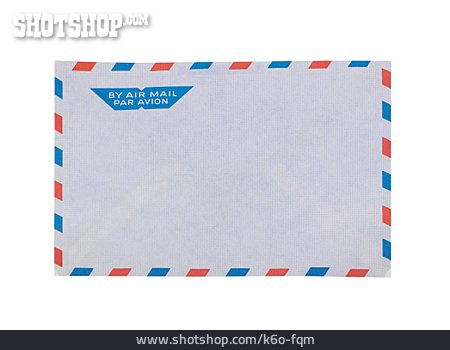 
                Briefumschlag, Luftpost                   
