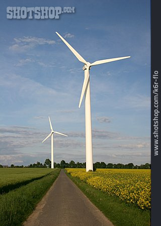 
                Windenergie, Windrad, Alternative Energie                   
