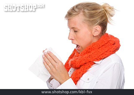 
                Erkältung, Krank, Grippe, Schnupfen, Niesen                   
