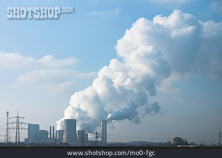 
                Industrielandschaft, Kernkraftwerk, Emission                   