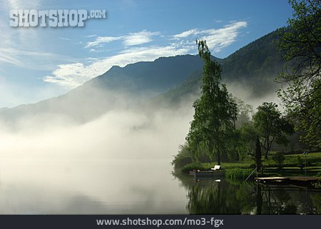 
                Nebel, österreich, Lunzer See                   