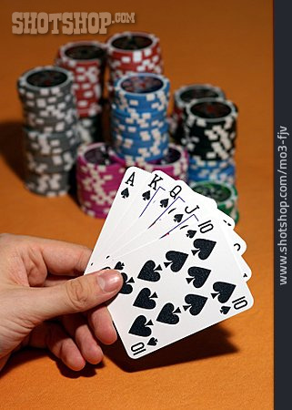 
                Poker, Glücksspiel, Royal Flush                   