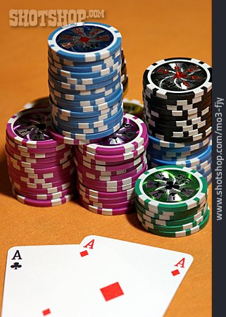 
                Poker, Glücksspiel, Ass                   