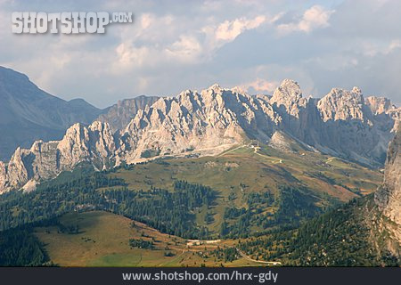 
                Gebirge, Dolomiten, Felsmassiv                   