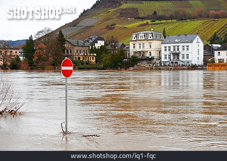 
                Hochwasser, überflutung, Traben-trarbach                   