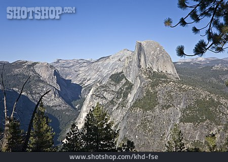 
                Yosemite, Half Dome                   