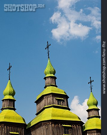 
                Kirche, Kirchturm, Ukraine                   