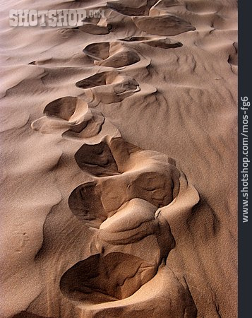 
                Sand, Spur, Abdruck                   