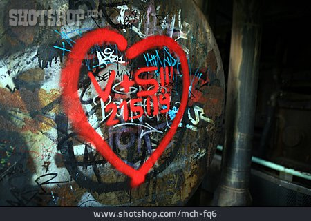 
                Liebe, Graffiti, Liebeserklärung                   