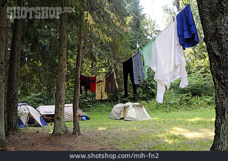 
                Trocknen, Wäsche, Camping                   