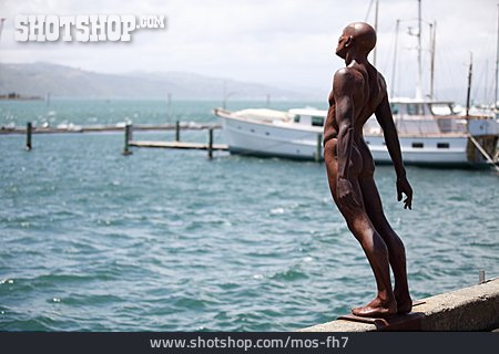 
                Hafen, Skulptur, Wellington                   
