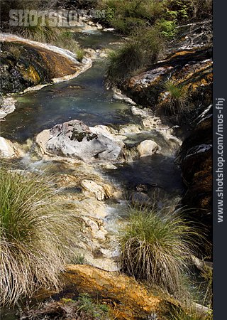 
                Fluss, Neuseeland, Thermalquelle, Waimangu                   