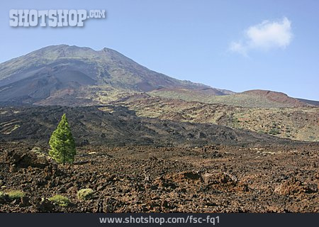
                Vulkan, Teneriffa, Vulkanlandschaft                   