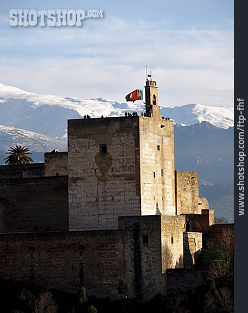 
                Wachturm, Alhambra, Alcazaba, Torre De La Vela                   
