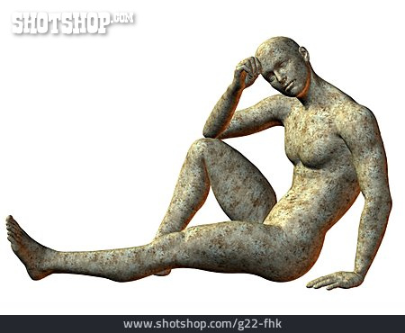 
                Figur, Statue, 3d-rendering                   