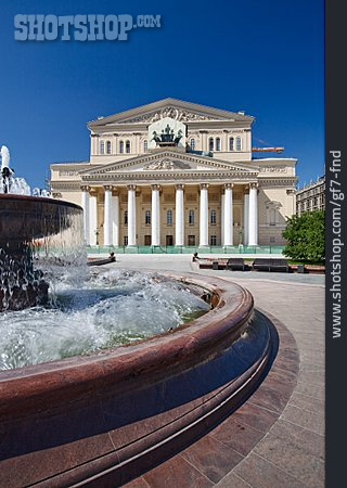 
                Moskau, Schauspielhaus, Bolschoi Theater                   