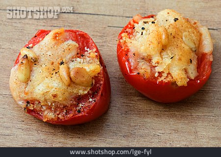 
                Tomate, überbacken                   
