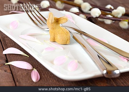 
                Ostern, Tischdekoration, Ostergedeck                   