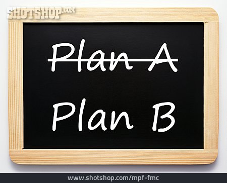 
                Ordnung & Organisation, Plan, Tafel, Planänderung                   