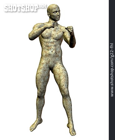 
                Figur, Statue, 3d-rendering                   