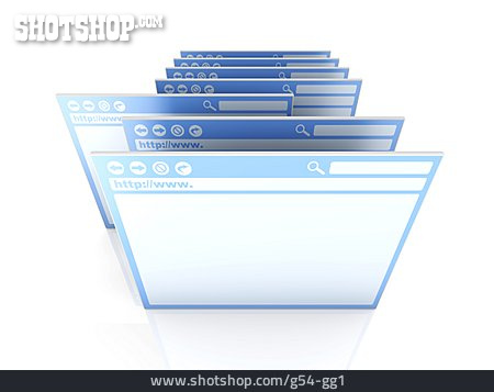 
                Browserfenster, Internetseite                   